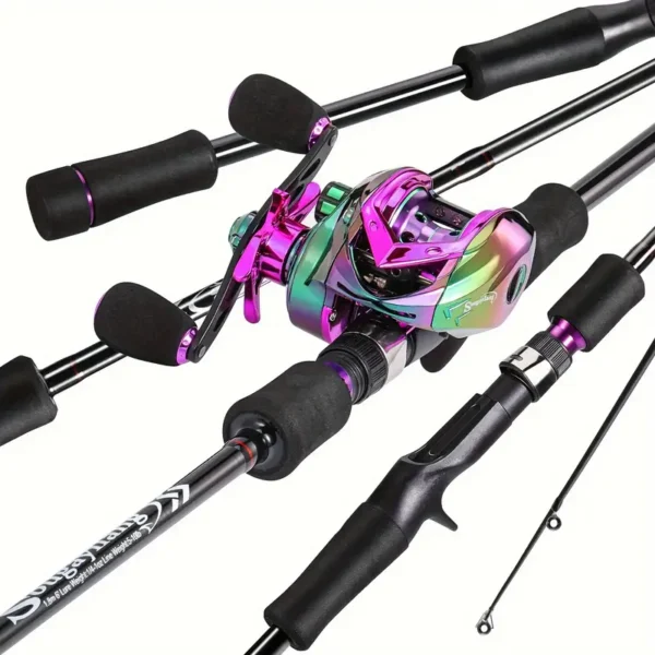 66c068df-75fd-49f7-b82c-e7d476b1b182 1 Set Fishing Rod Spinning Reel Fishing Reel Joran Jigging Rod