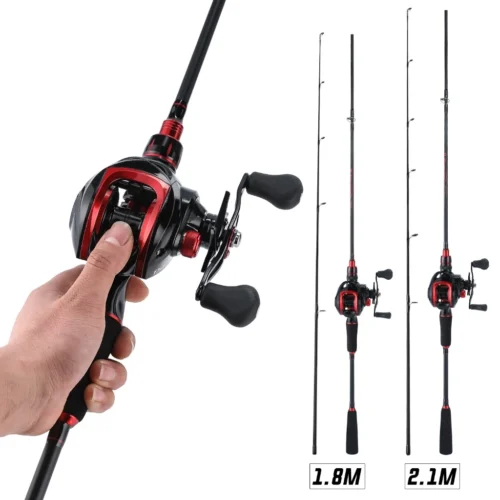 cn-11134207-7r98o-ltm4vmznnvmlf9.webp Sougayilang1 8m 2 1m Carbon Fiber Ultralight Rod And high quality Fishing Reel Gear Ratio 7 2 1 19 1 17 1BB Suitable for fresh water and sea water Max Pull 10kg