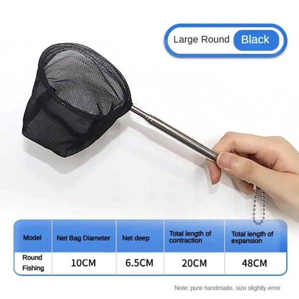 my-11134207-7rasc-m4mr679eaj6hfe.webp Aquarium ultra dense net 3D small net fry net pond fish net fish catching