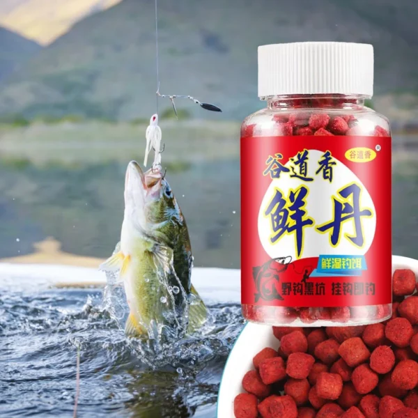 my-11134207-820lf-mhjusnn9a2gx30.webp 1 Bottle Fresh Wet Bait Lazy People Pellet Bait Crucian Carp Grass Carp Freshwater Fishes Fodder For Fishing